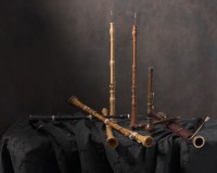 Henri Peyre & Catherine Auguste - Nature morte avec 6 hautbois et un basson