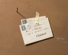 Henri Peyre & Catherine Auguste - Trompe-l‘oeil avec lettre au préfet de la Somme